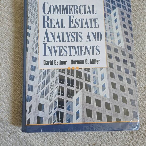 Commercial Real Estate Analysis and Investments Book, Geltner/Miller. Used - Picture 1 of 3